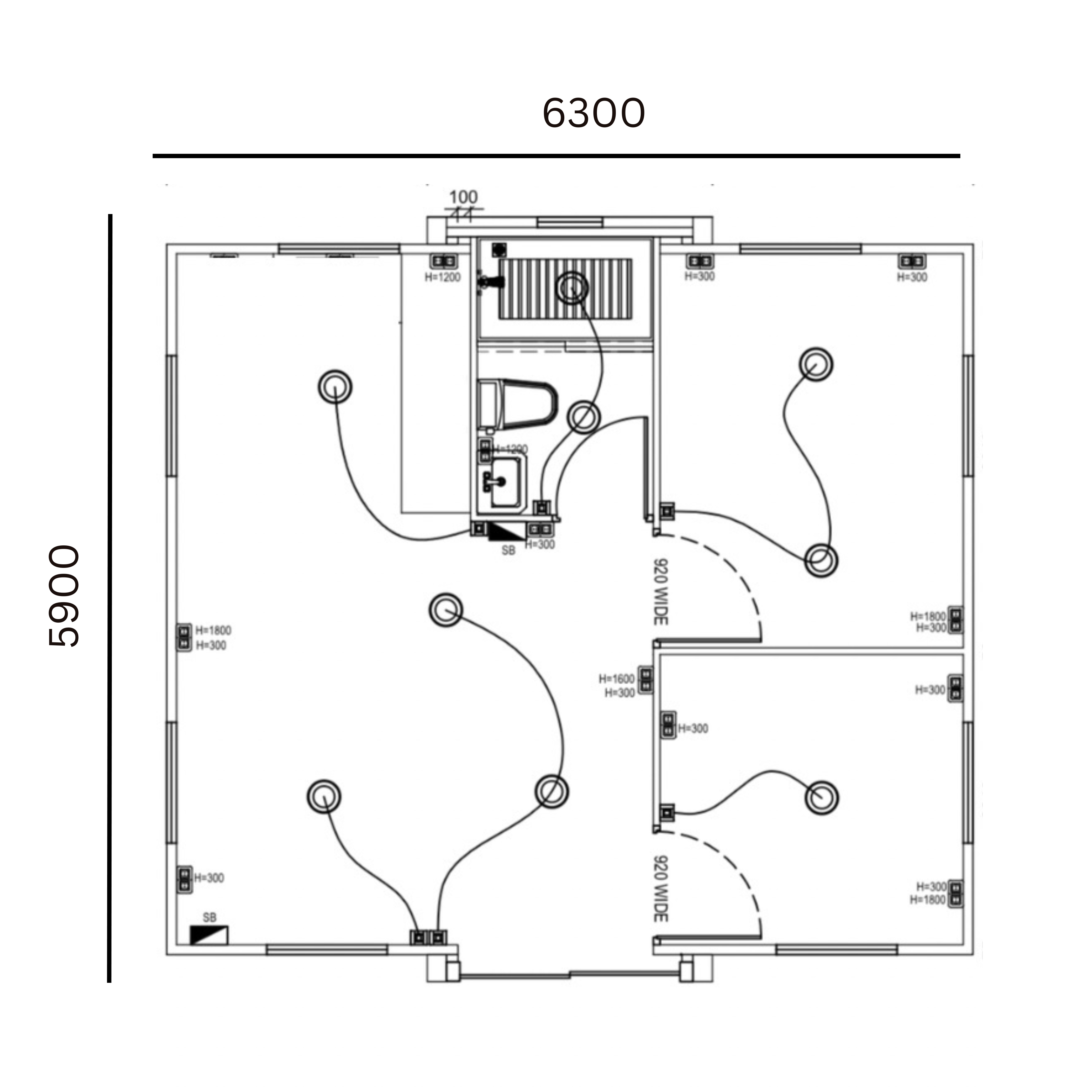 220 20FT Expandable Modular Home - 37sqm