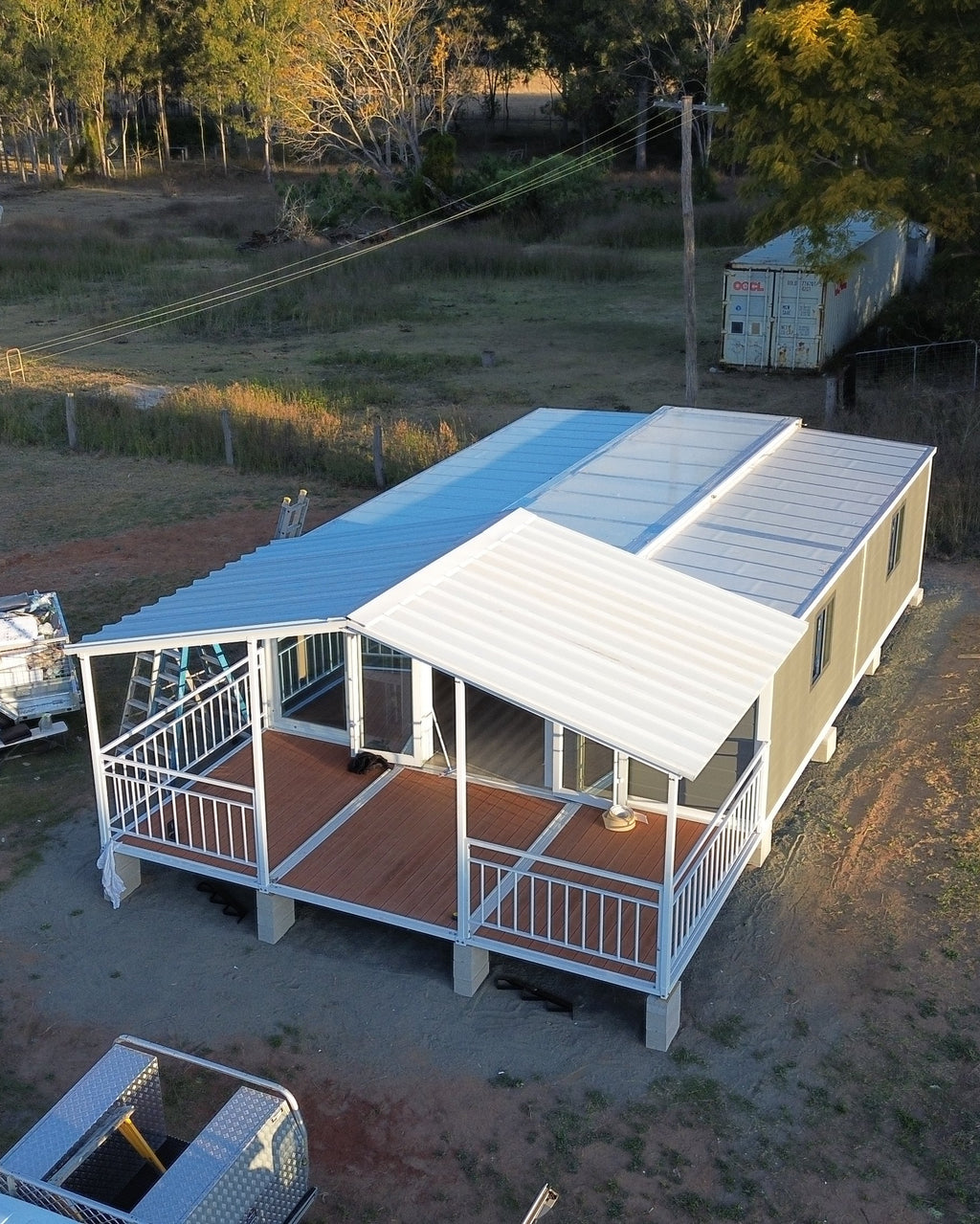 220 30FT Expendable Modular Home - 58sqm